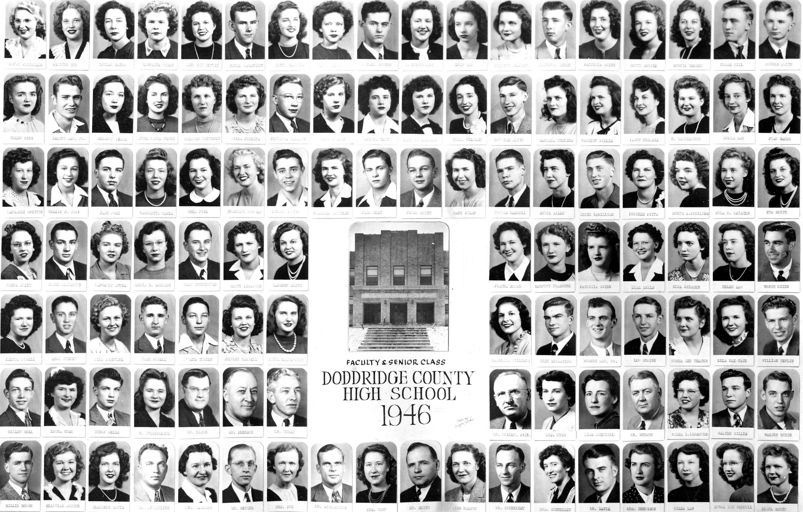 1946-doddridge-high-school-senior-class